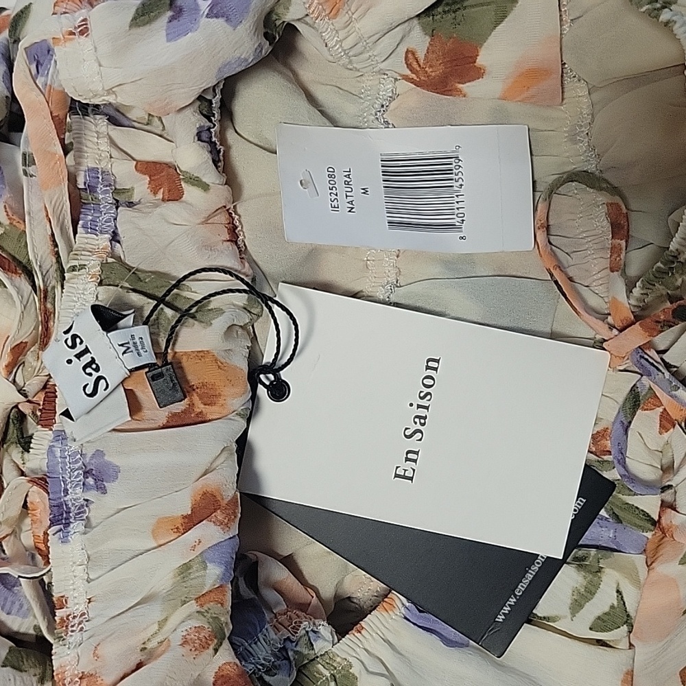 En Saison Sibyl Floral Gauze Midi Dress - Picture 11 of 13
